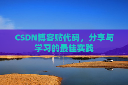 CSDN博客贴代码，分享与学习的最佳实践